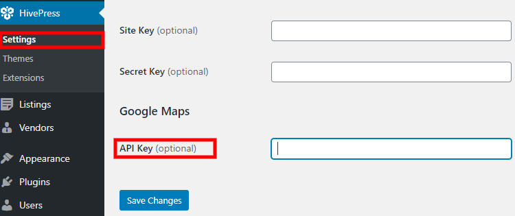 Example of how to add location search to WordPress website.
