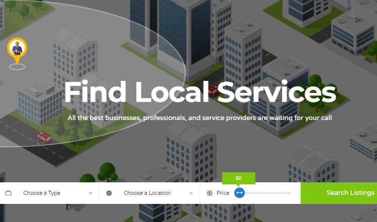 Lister WordPress theme.