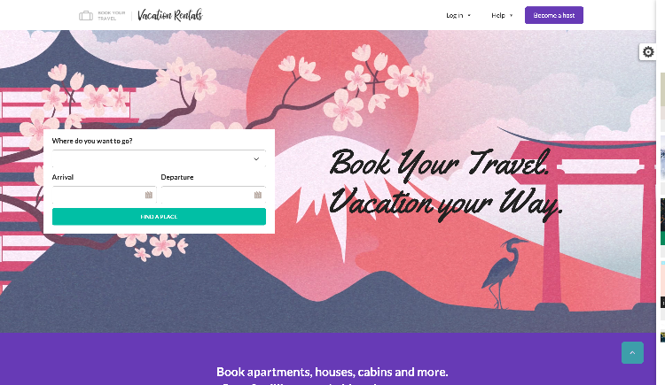 Book Your Travel WordPress theme.