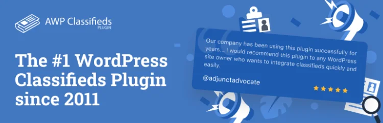 Another WordPress Classifieds Plugin.